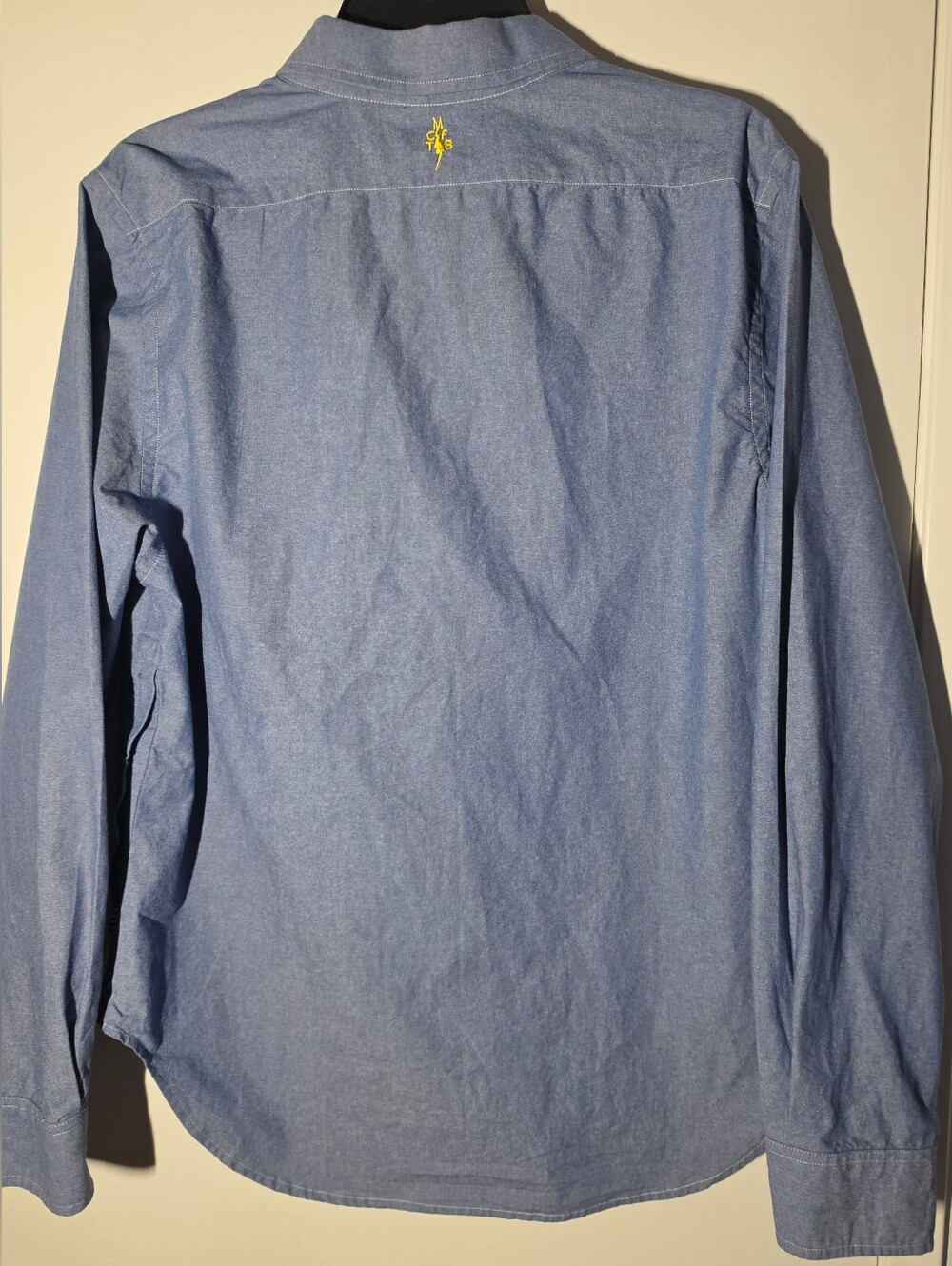 Five Four Light Blue Zip-Front Shirt Jacket - Picture 2 of 7